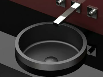 TONDO FL - Inset round washbasin by Glass Design - view 2